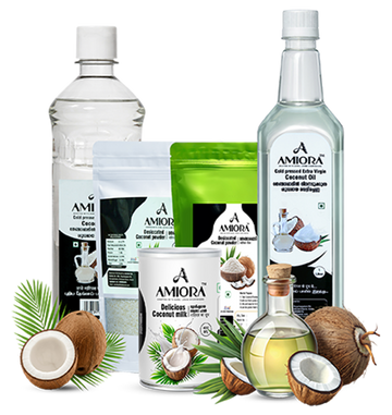 Bulk Coconut Products — Virgin Coconut Oil, Coconut Milk & Powder | Amiora