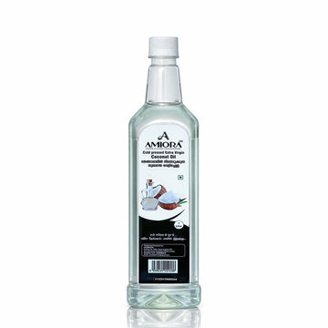 Buy Virgin Coconut Oil 1 Litre Cold Pressed Online India | Amiora