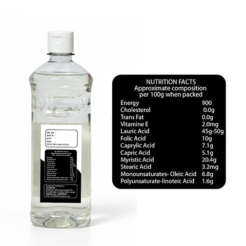 Virgin Coconut Oil - 500ml(Cold Pressed) (Retail Product)