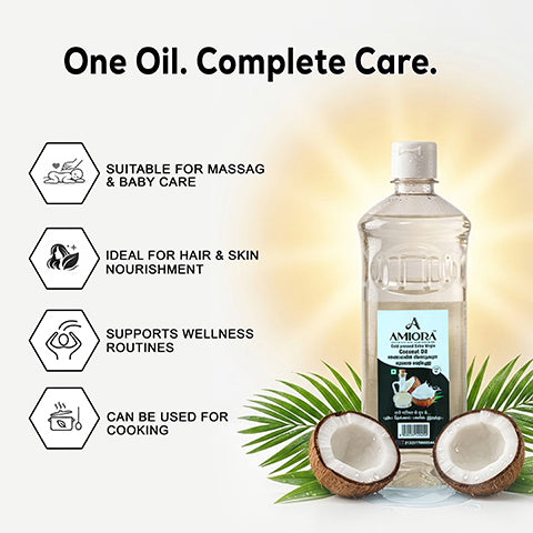Virgin Coconut Oil (Cold Pressed)- 500ml(12 Piece per Carton)