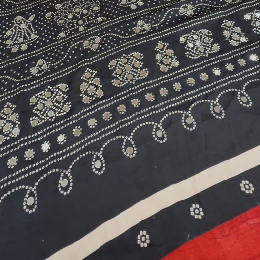 Ajrakh semi modal silk