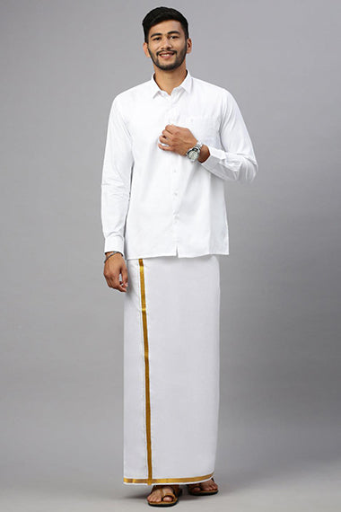 Shirt & Dhothi Combo